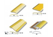 PROFILI ALLUMINO - SOGLIE OTTONE PROFILI ALLUMINO - SOGLIE OTTONE